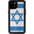 Israel Flag Distressed iPhone 15 Plus Waterproof Case
